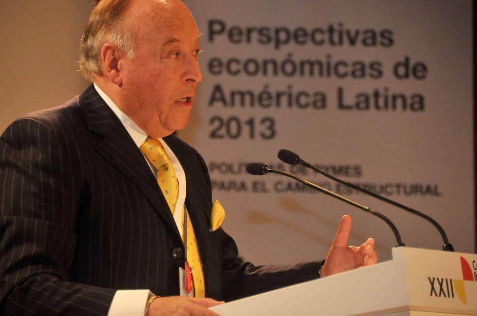 El presidente ejecutivo del Banco de Desarrollo de América Latina (CAF), Enrique García.