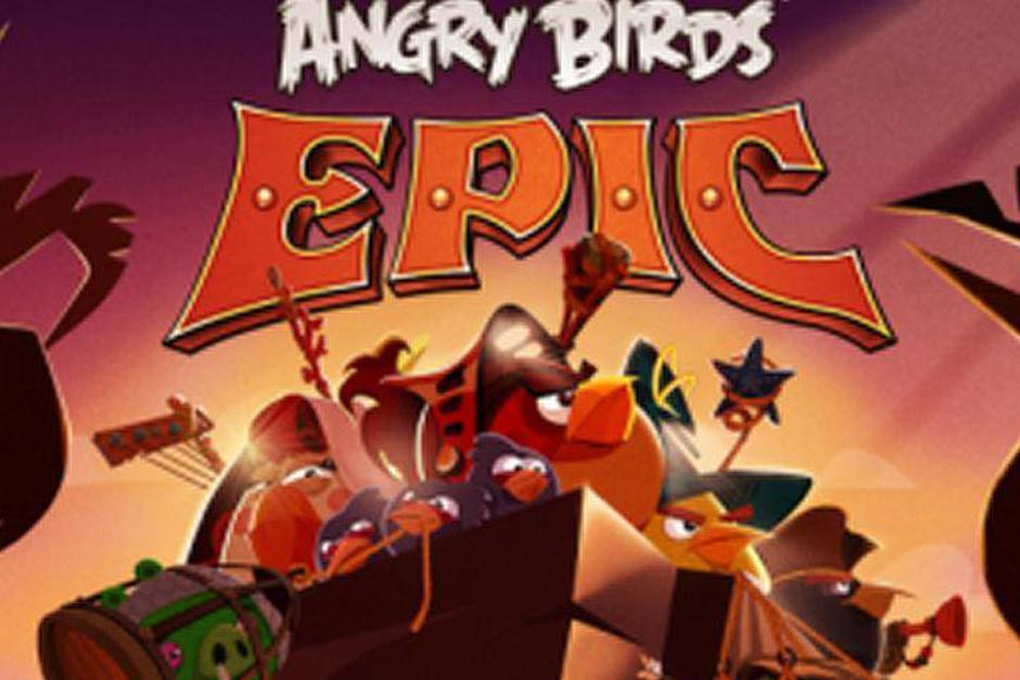 El nuevo videojuego, “Angry Birds Epic”.