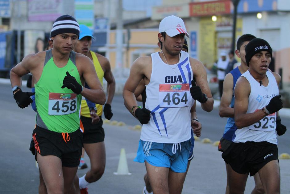 Barrondo ganó la prueba de 20 kilómetros en la Copa Nacional de Marcha que se celebró en Quetzaltenango. (Foto: Gustavo Rodas/Nuestro Diario)