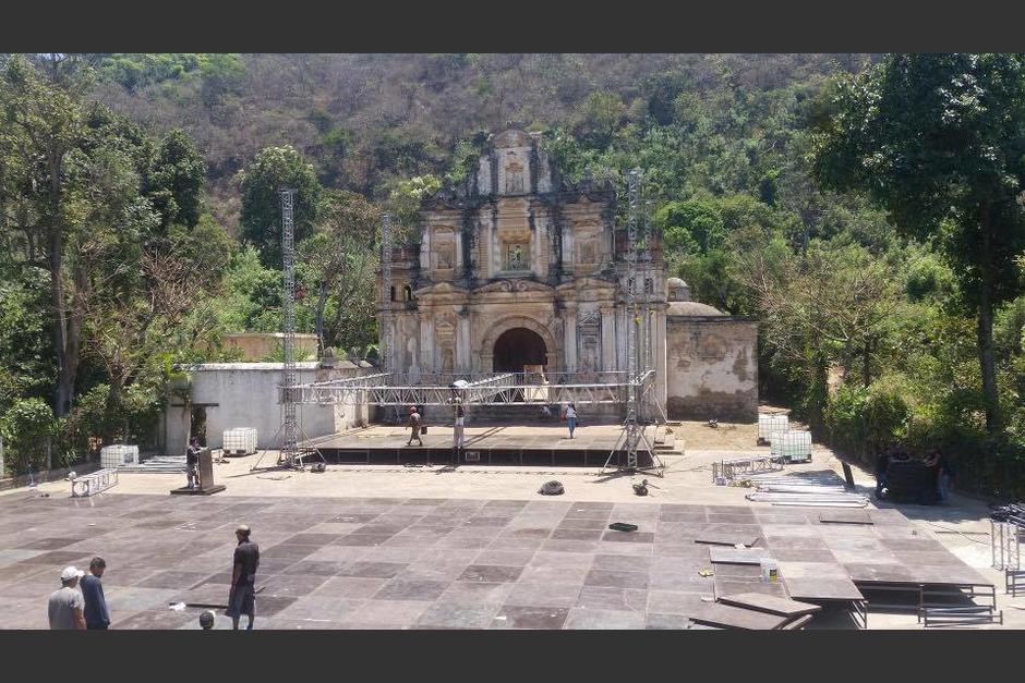 Todo está preparado para el concierto de Enrique Bunbury en La Ermita de la Santa Cruz. (Foto: Enrique Bunbury)