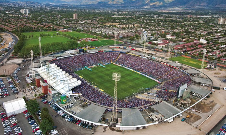 El Estadio Monumental de Santiago será sede en dos partidos de la Copa América 2015.
