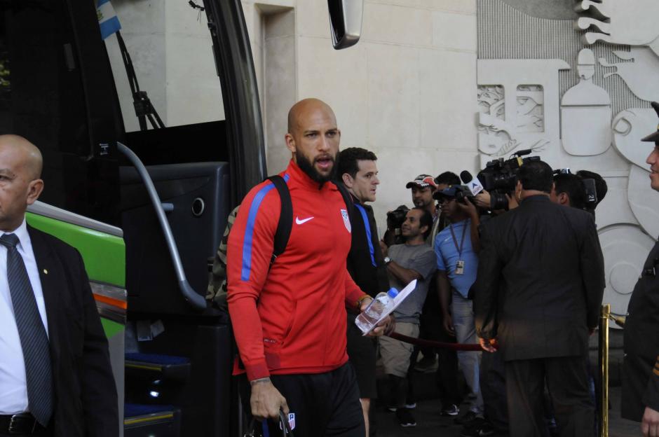 El experimentado portero Tim Howard es una de las figuras de Estados Unidos. (Foto: Pedro Pablo Mijangos/Soy502)