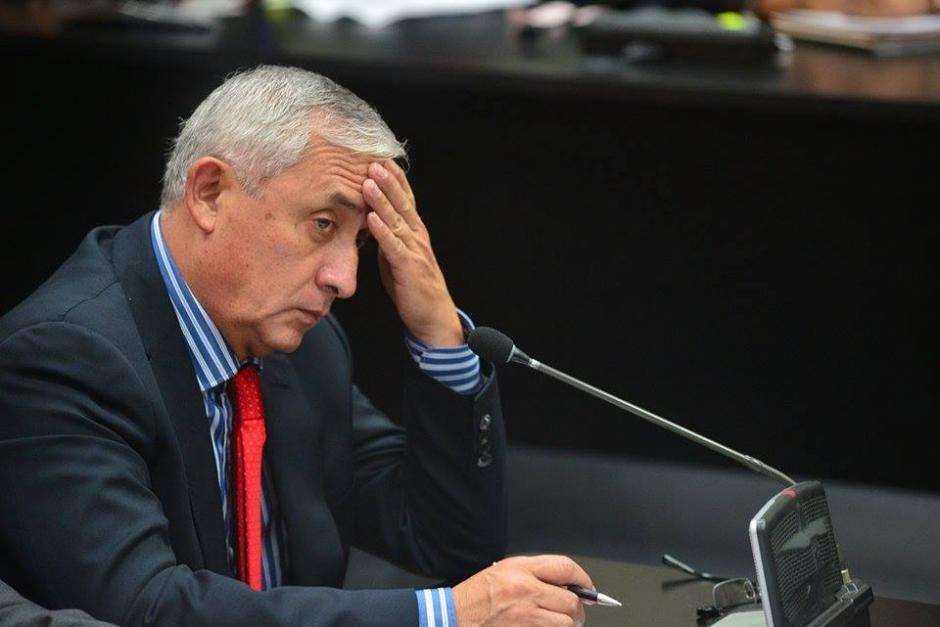 Otto Pérez Molina, expresidente de Guatemala, guarda prisión preventiva ahora en el Cuartel Mariscal Zavala. (Foto: Archivo/Soy502)