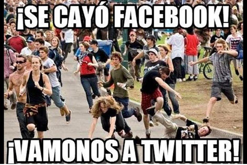 Los memes tras la caída de Facebook invaden las redes sociales