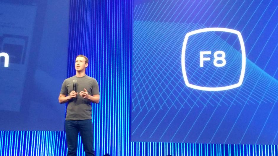 La conferencia F8 de Facebook mostró las novedades que la plataforma espera implementar en el futuro. (Foto: AFP)