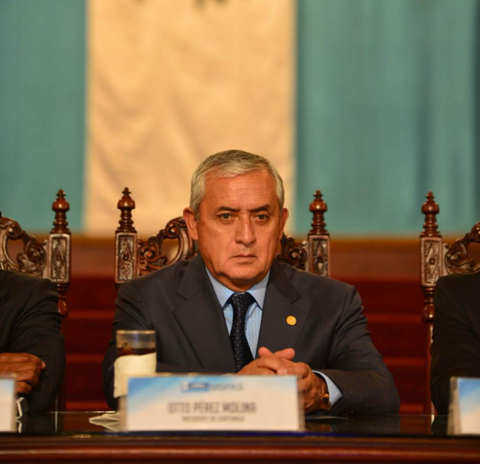 El presidente Otto Pérez viajará este jueves a Honduras para firmar un acuerdo de unión aduanera. (Foto: Jesús Alfonso/Soy502)