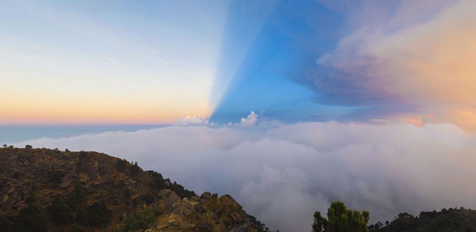 La fotografía fue captada a mediados del mes pasado durante la temporada de ascenso de volcanes en Guatemala. (Foto: Diego Rizzo)