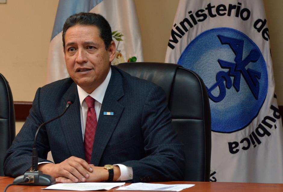Mariano Rayo asumió la jefatura del Ministerio de Salud, el 29 de septiembre de 2015. (Foto Mspas)