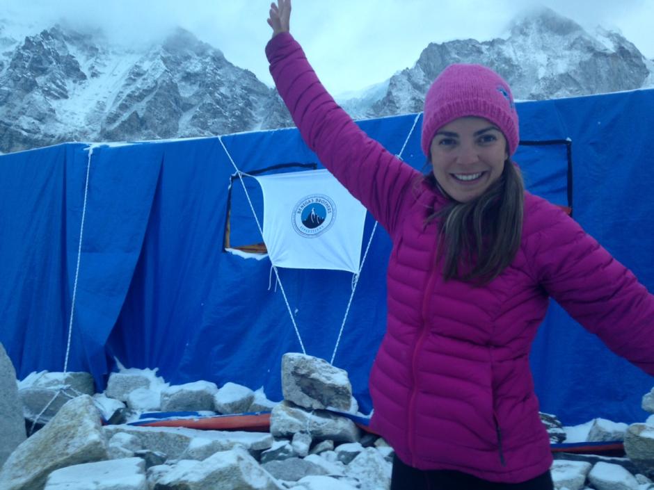 Bárbara Padilla ha intentado en dos ocasiones llegar a la cima del Monte Everest. Dos incidentes le han impedido lograrlo, pero espera lograr la hazaña el próximo año. (Foto: Bárbara Padilla)