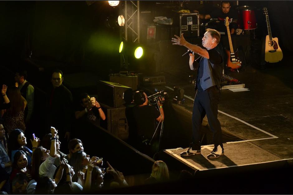 Los asistentes catalogaron el concierto de Franco De Vita como uno de los mejores del año. (Foto: Abner Salguero/Nuestro Diario)&nbsp;