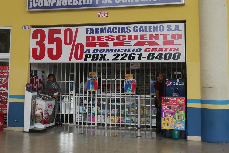 La SAT informó que la cadena de Farmacias Galeno fue intervenida por evasión tributaria. (Foto: Archivo/Soy502)