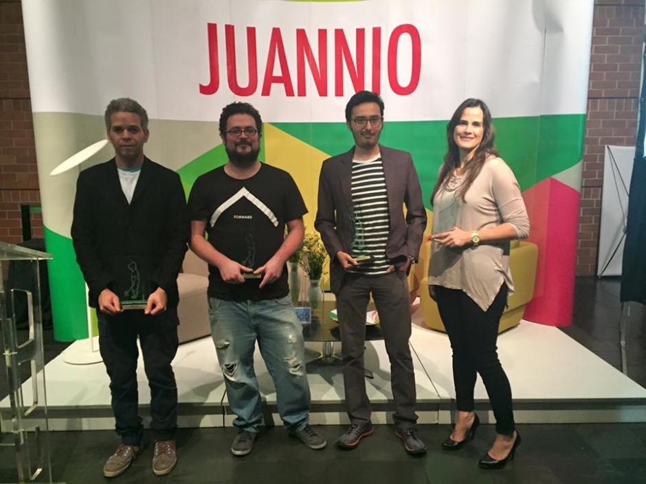 Ellos son los ganadores del concurso de arte Juannio. (Foto: Juannio oficial) 