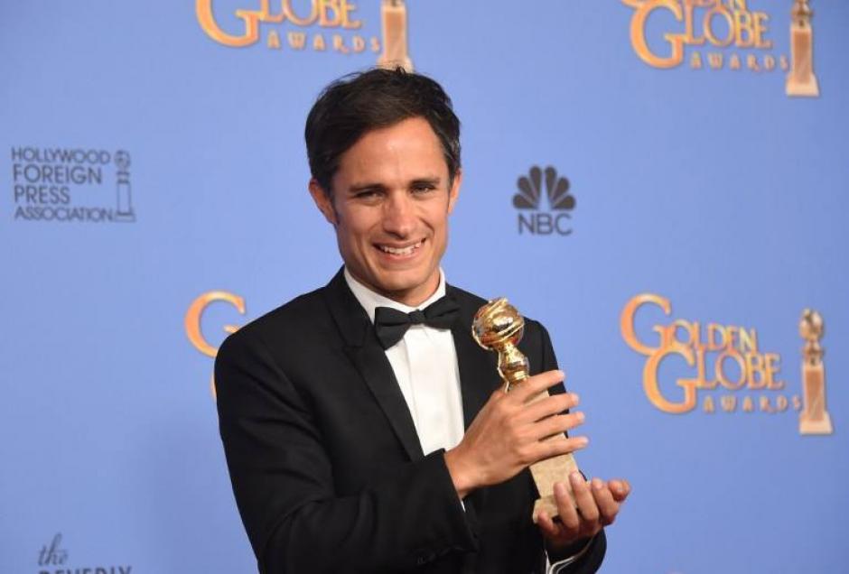 Gael García Bernal recibió el premio como "Mejor actor en una serie de comedia". (Foto: AFP)&nbsp;