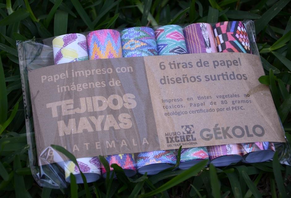 El color de los tejidos mayas renacen en forma de regalo con las envolturas de "Gékolo". (Foto: Selene Mejía/Soy502)&nbsp;