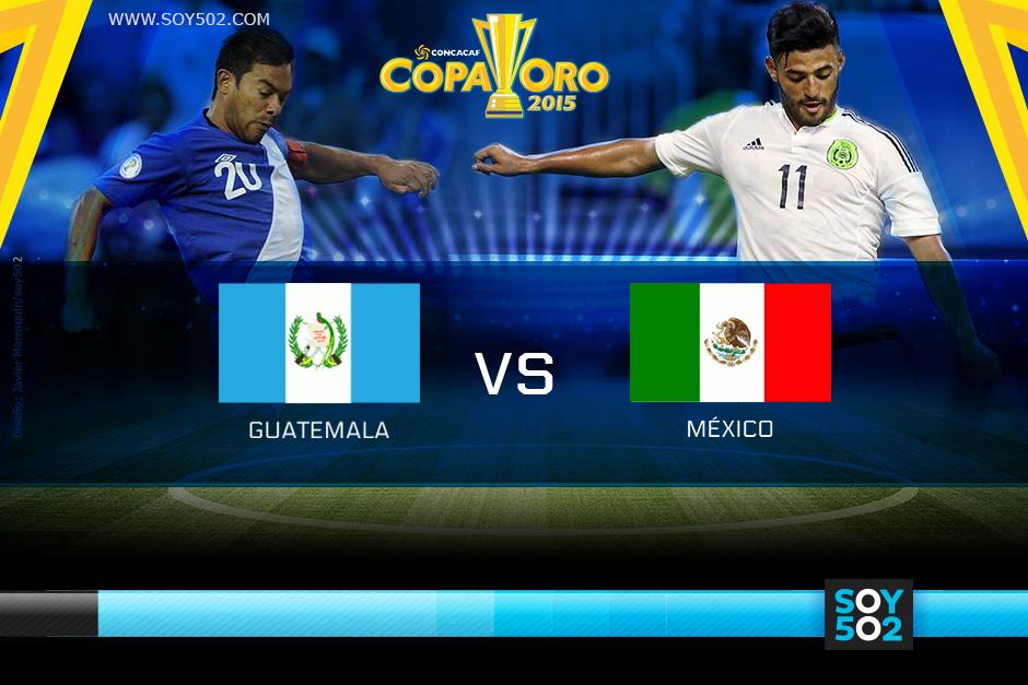 Guatemala y México se enfrentarán por la fase de grupos de la Copa Oro. (Imagen: Javier Marroquín/Soy502)