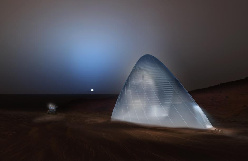 La NASA organizó el concurso "Hábitat Challenge Design Competition", que buscó proyectos innovadores de impresión en 3D para la creación de refugios en Marte. (Foto: NASA)