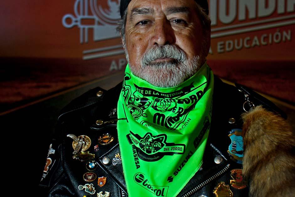 Eddy Villadeleón, el "Zorro", quiere llevar la Caravana del Zorro a otro nivel y conseguir un récord mundial Guinness. (Foto: José Dávila/Soy502)