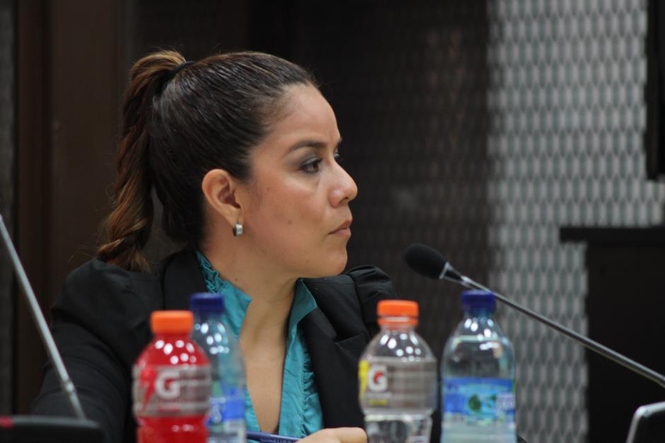 La exintendente de Aduanas de la SAT, Claudia Méndez, fue ligada a proceso penal en el caso conocido como La Línea. (Foto: Jesús Alfonso/Soy502)&nbsp;