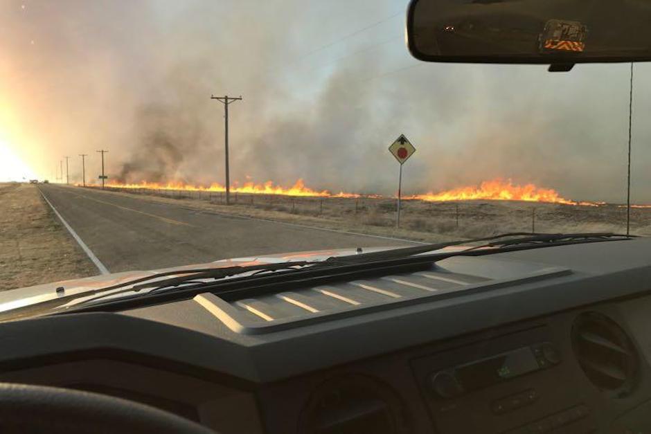 El incendio de grandes dimensiones ha provocado la pérdida de varias viviendas y de miles de cabezas de ganado. (Foto: Panorama)