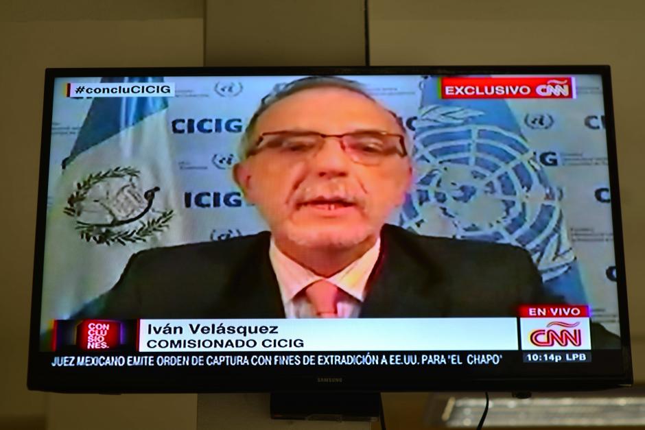 Iván Velásquez habló este jueves sobre los procesos de investigación en Guatemala. &nbsp;(Foto: Jesús Alfonso/Soy502)&nbsp;
