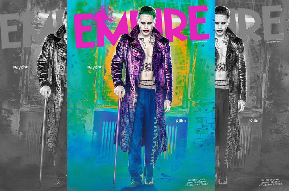 Se han visto algunos pequeñísimos adelantos de Jared Leto y su nuevo rol como el Guasón para Suicide Squad. (Foto: Empire)