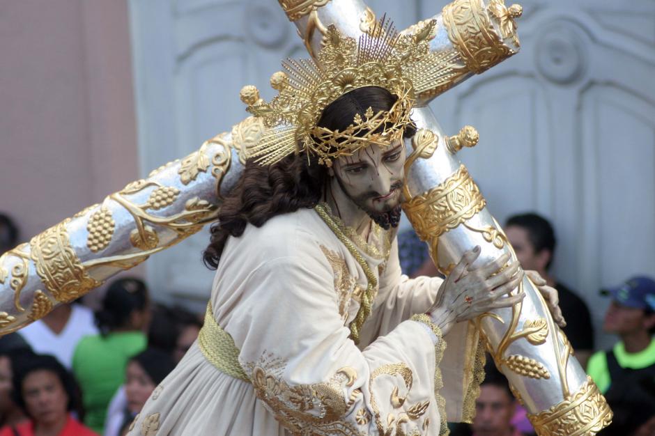 Jesús Nazareno de Beatas de Belén salió en procesión por primera vez desde que fue consagrado. (Foto: Raúl Illescas/Soy502)