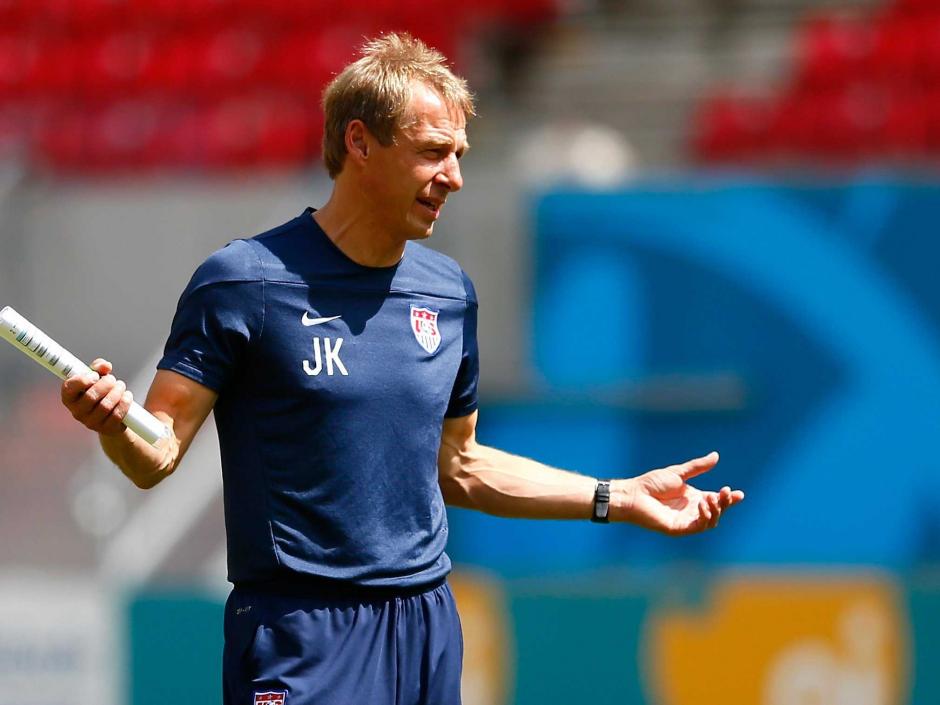 El técnico alemán, Jürgen Klinsmann, recibió críticas tras haber perdido con Guatemala el viernes pasado en el estadio Mateo Flores. (Foto: Agencias)