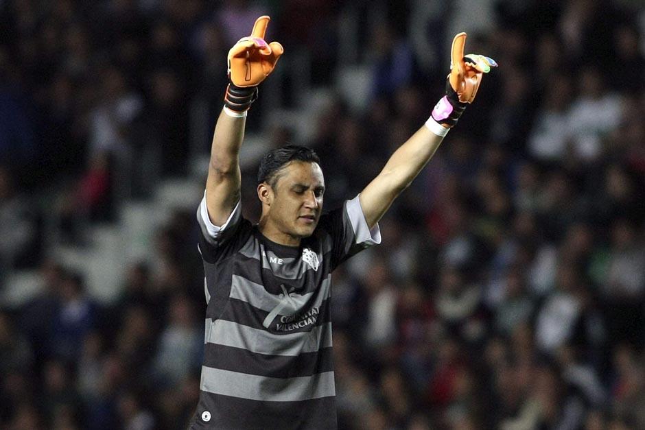 El historial de Keylor Navas en España incluye al Albacete y el Levante. (Foto: EFE)