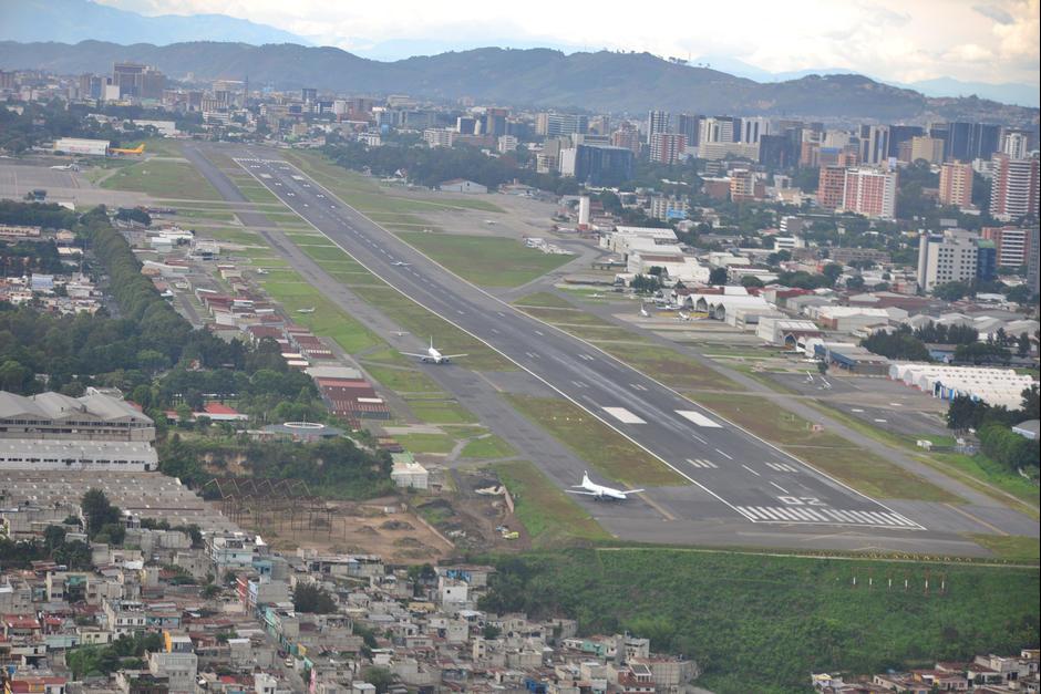 El aeropuerto La Aurora suspenderá operaciones dos horas este miércoles, jueves y viernes. (Foto: Archivo/Soy502)&nbsp;