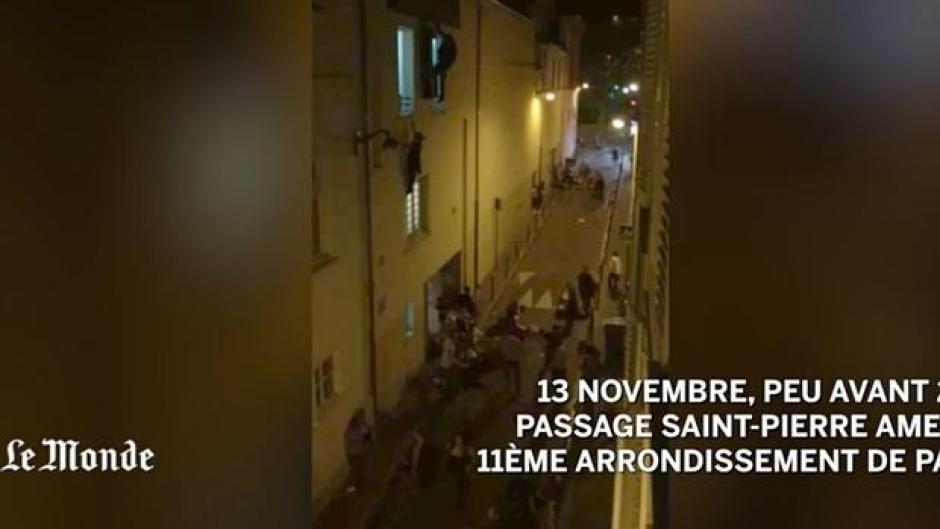 Un video muestra el horror de lo ocurrido en la sala de conciertos Bataclan, en París.