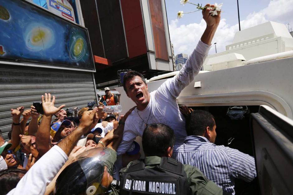 Leopoldo López lider de oposición en Venezuela sigue encarcelado en un complejo militar a las afueras de Caracas. (Foto: Archivo)
