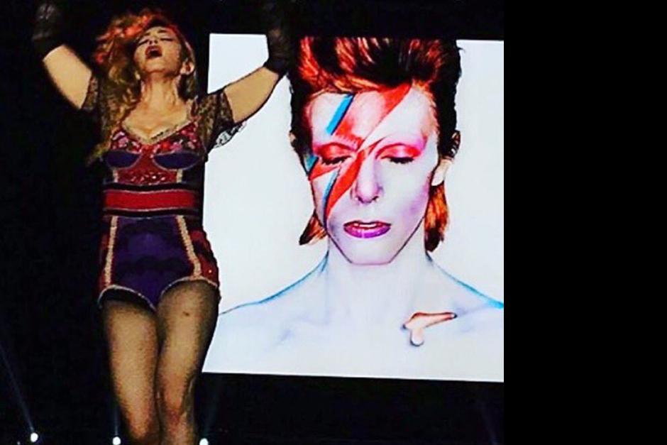 Luego de conocer sobre la muerte de Bowie, el pasado domingo 10 de enero, Madonna acudió a sus redes sociales para compartir con sus seguidores la tristeza que sentía.