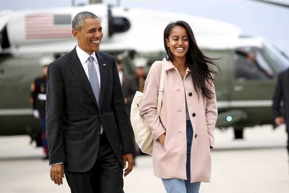 La hija menor de Barack Obama viajó en secreto a un país latinoamericano en noviembre del año pasado. (Foto: Agencias)