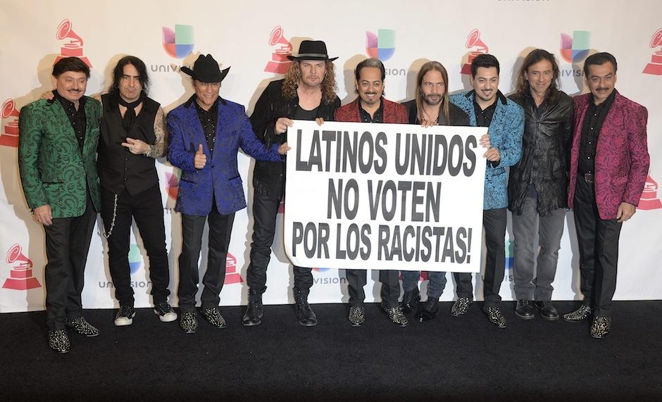 Las Agrupaciones mexicanas Maná y Los Tigres del Norte, aconsejan a la comunidad latina en Estados Unidos que no vote por candidatos racistas. (Foto: EFE)&nbsp;