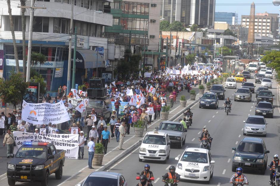 Se prevé que la marcha bloquee diferentes calles en la ciudad capital a partir de las 7 horas. (Foto: Archivo/Soy502)&nbsp;