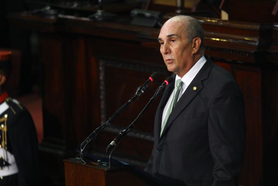 El polémico diputado, Mario Taracena, fue electo como el nuevo presidente del Congreso. (Foto: Alexis Batres/Soy502)