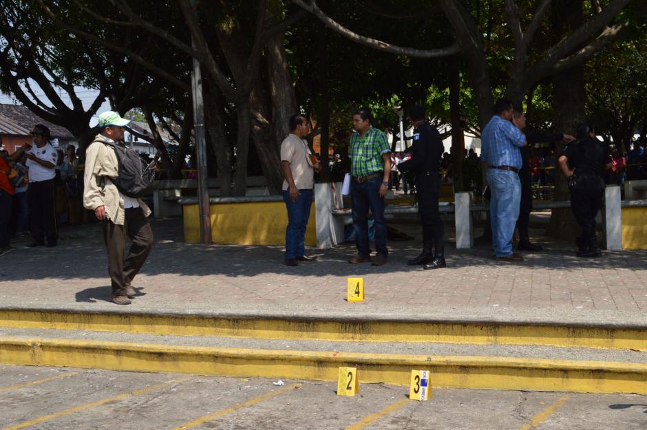 El 10 de marzo, dos periodistas fueron asesinados en el parque de Mazatenango. (Foto: Archivo)
