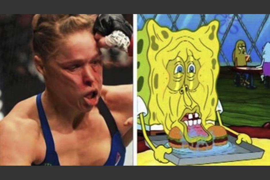 Los fanáticos de la UFC se burlaron con memes de la derrota de Ronda Rousey. (Foto: Infobae)