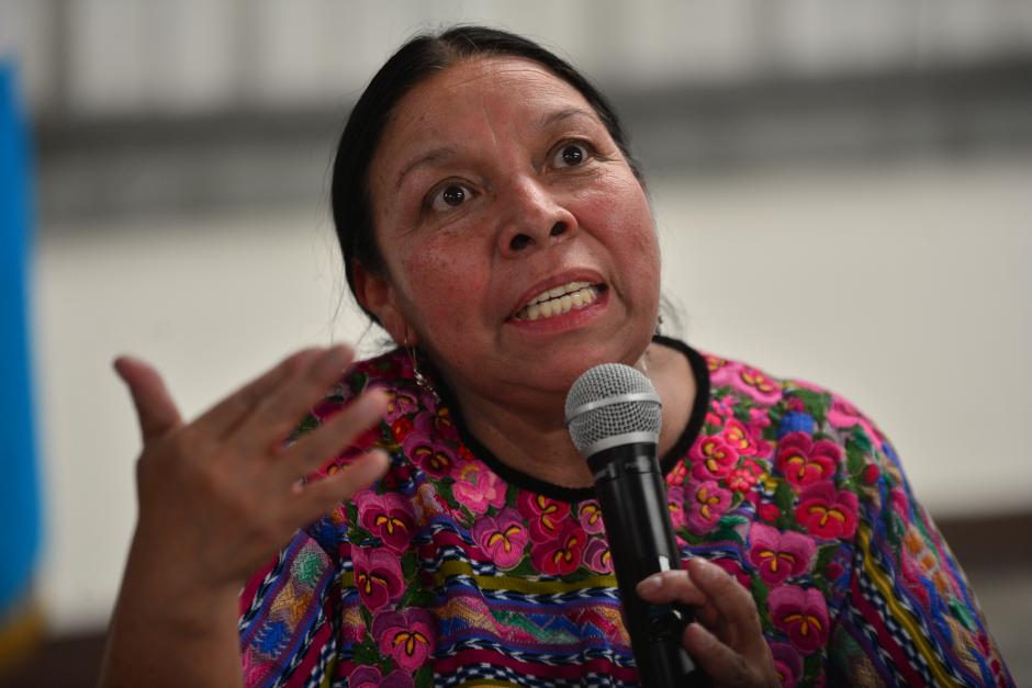 La ministra de Desarrollo, Norma Quixtán, explicó que se busca "despolitizar" la cartera. (Foto Wilder López/Soy502)