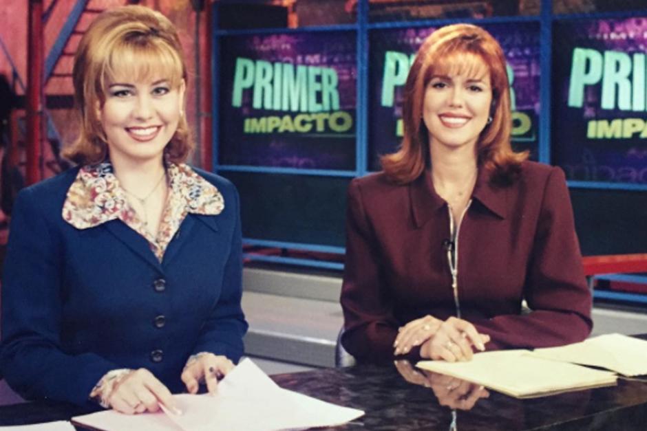 Al igual que lo hicieron por varios años en Primer Impacto esta vez el encuentro se dio en Al Rojo vivo. (Foto: Instagram)