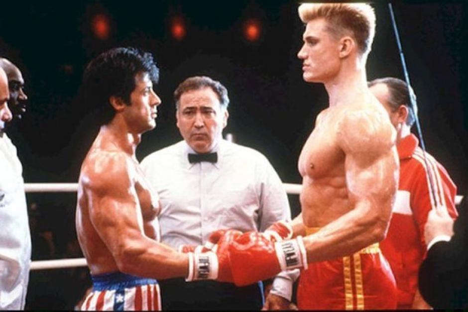 1.&nbsp;El estreno de la película Rocky IV.