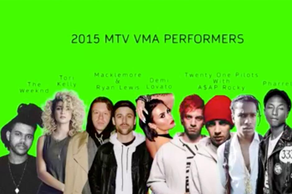 Los MTV Video Music Awards se llevarán a cabo el 30 de agosto en Los Ángeles.