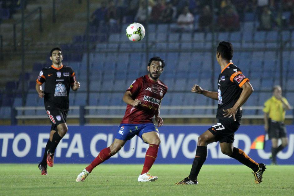 Pachuca no tuvo piedad de Municipal y lo goleó en el estadio Mateo Flores. (Foto: Luis Barrios/Soy502)