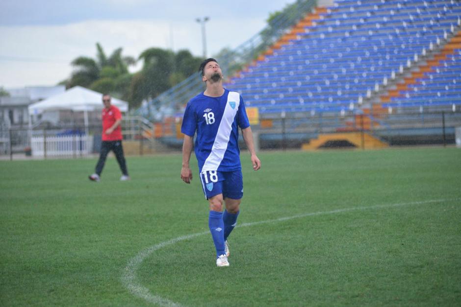 A pesar de la derrota, Stefano Cincotta tuvo un gran rendimiento con la selección guatemalteca. (Foto: Nuestro Diario)