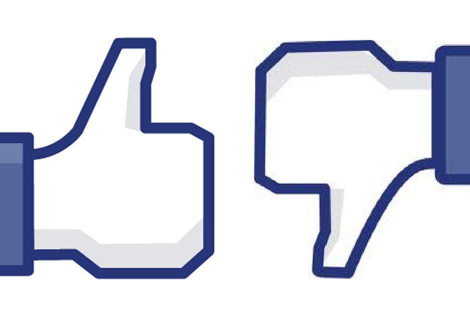 Facebook planea introducir el botón de "no me gusta" en su red social, sin embargo, analizan que este podría incluirse pero no de una forma como todos lo esperan. (Foto: Archivo)