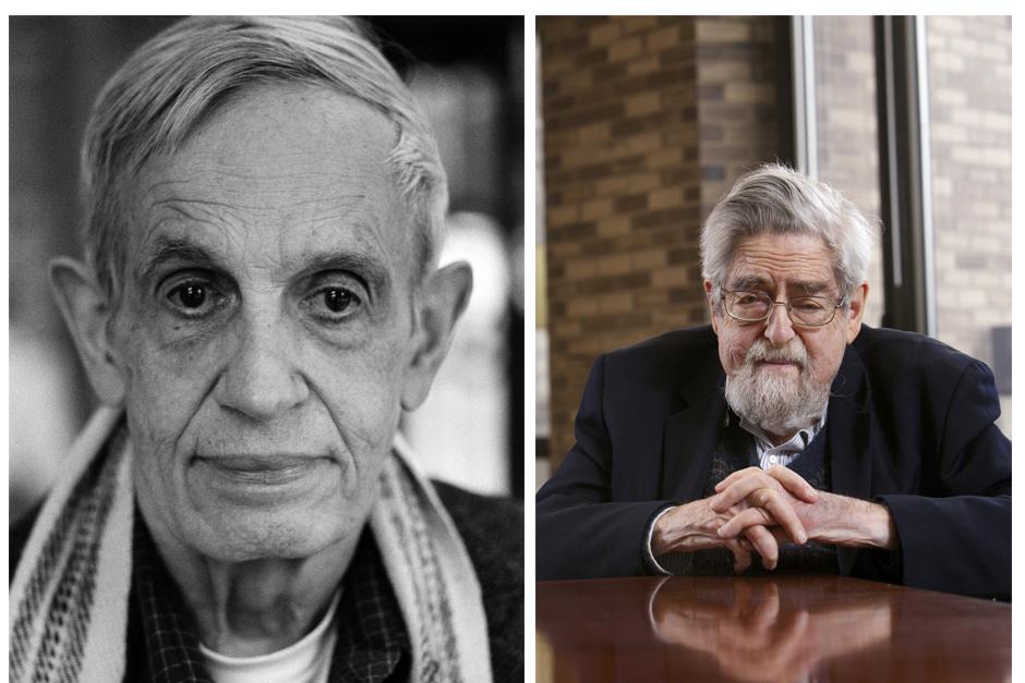 Los estadounidenses John F. Nash Jr y Louis Nirenberg han sido distinguidos con el premio "Nobel" de las matemáticas". (Foto: EFE)