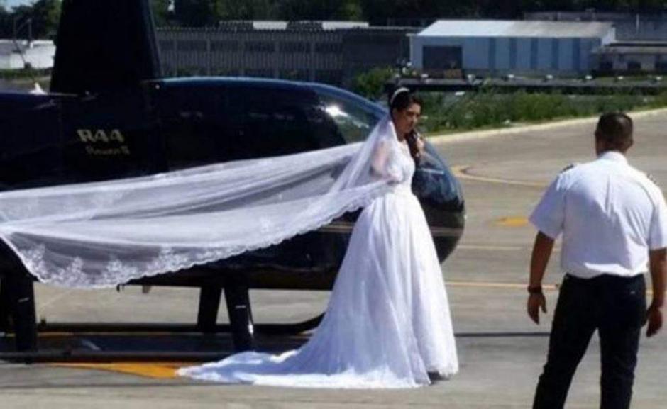 Una novia buscaba sorprender a su futuro esposo al llegar en helicóptero a la ceremonia de bodas, sin embargo una tragedia no permitió el enlace. (Foto: www.elheraldo.hn)
