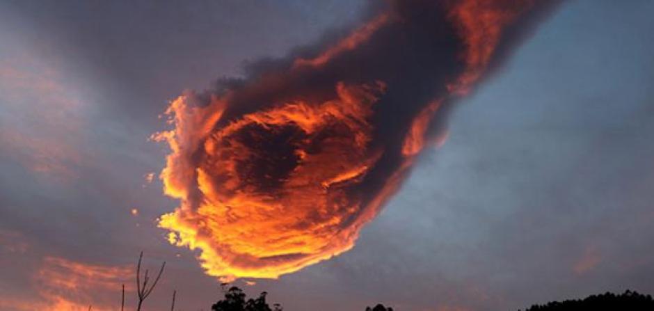 La inusual formación de la nube, tuvo lugar sobre la isla portuguesa de Madeira. (Foto:&nbsp;naija.io)