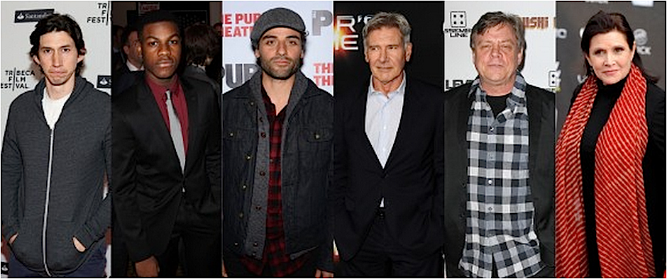 Junto al guatemalteco Oscar Isaac, ellos son parte del elenco que participará en el "Episodio VII" de la famosa saga "Star Wars". (Foto: The Huffington Post)