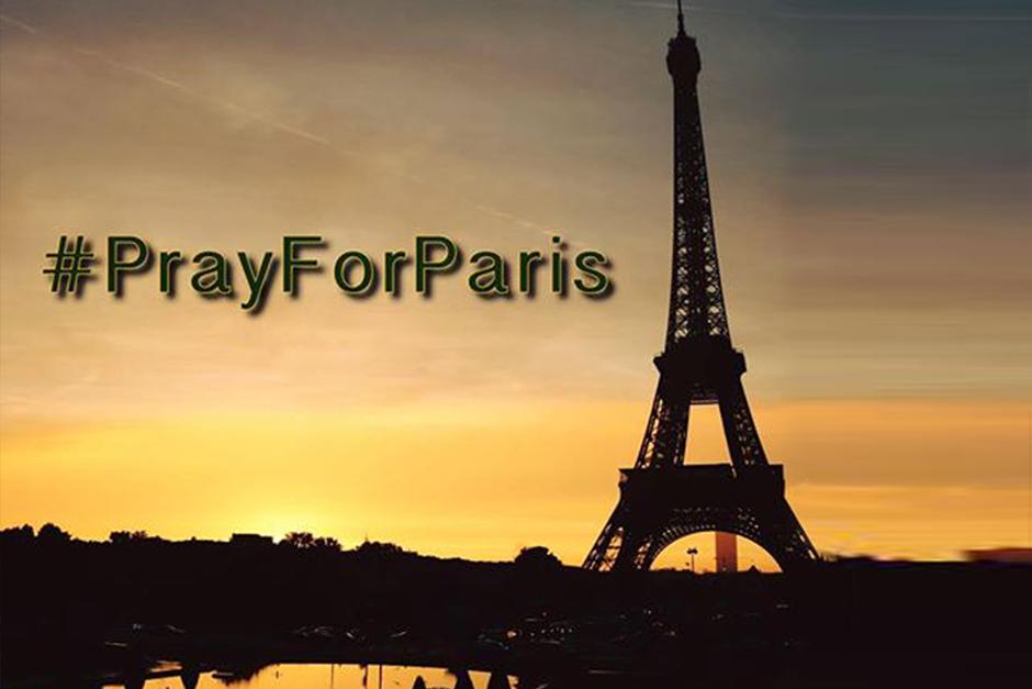 Personalidades expresan su tristeza por los atentados en París.